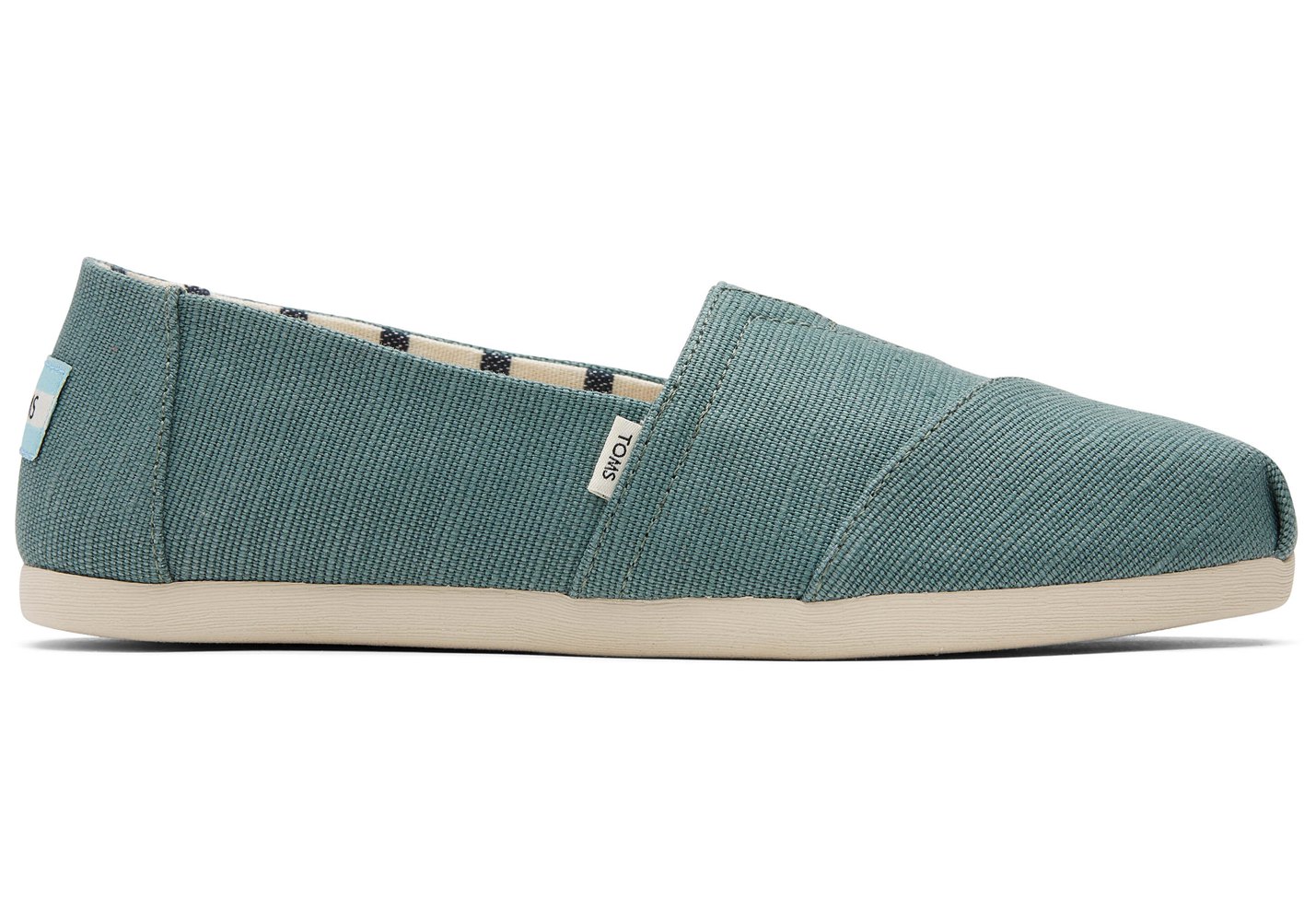 Toms Espadryle Damskie Zielone - Alpargata Heritage Płócienne - 05BTGFZLY